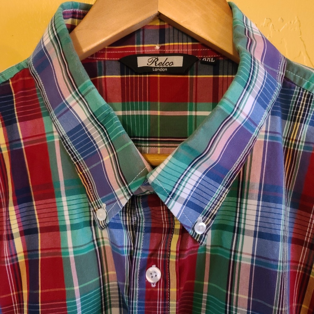 Relco XXL Short Sleeve Shirt punk, skinhead, mod